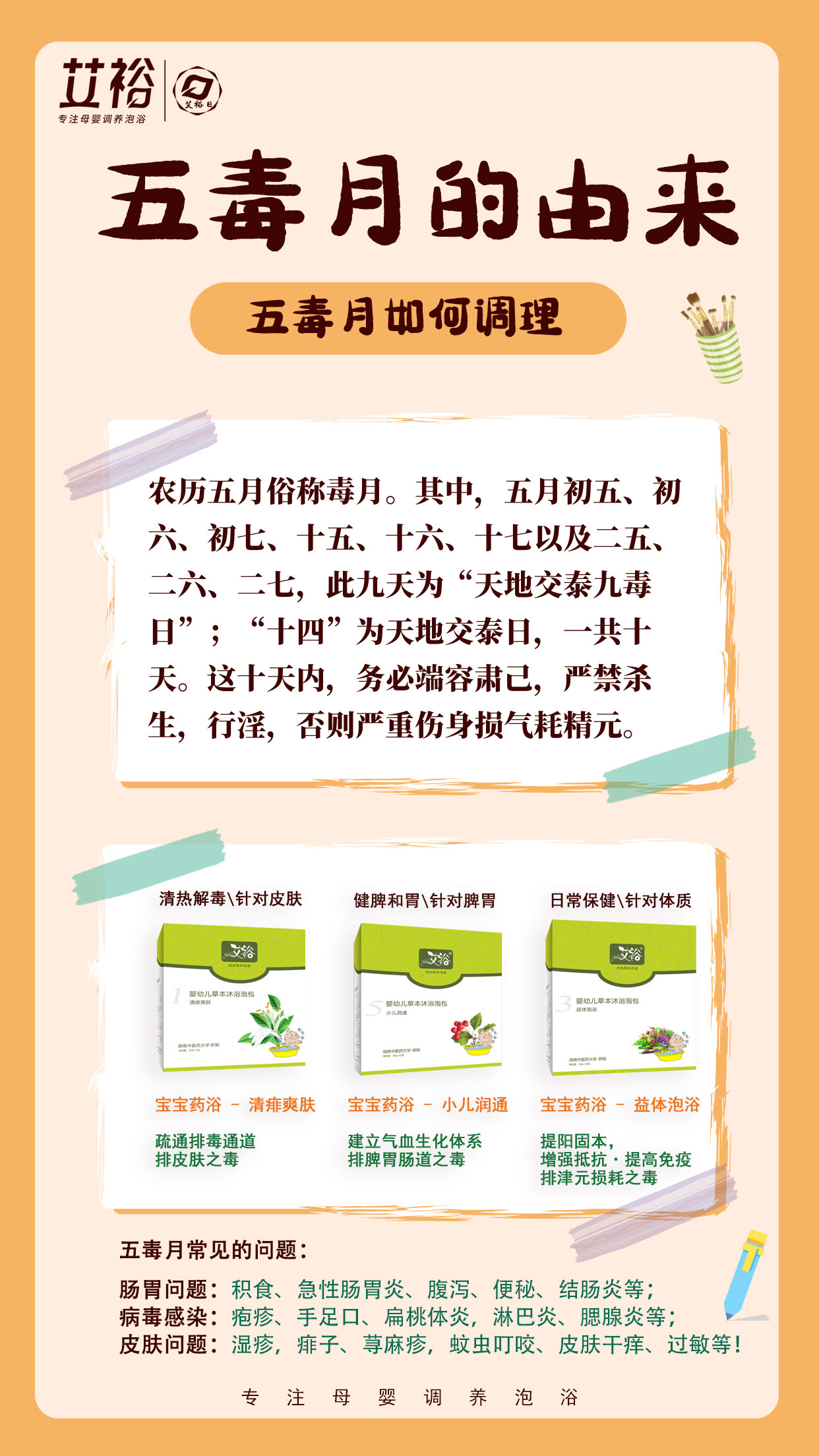 五毒已至，“艾?！敝B自然之身